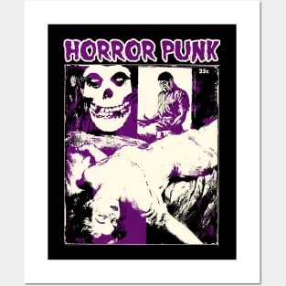 classic horror punk Posters and Art